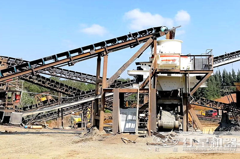 制砂機成品粒型好，成品多用于建筑工程，道路基建